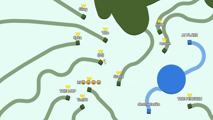 Paper.io 2 Map Control: 100.00% [iscribble.io] 