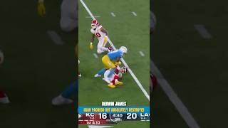 Derwin James Destroyed Isiah Pacheco for This Sack 😤 #nfl #shorts