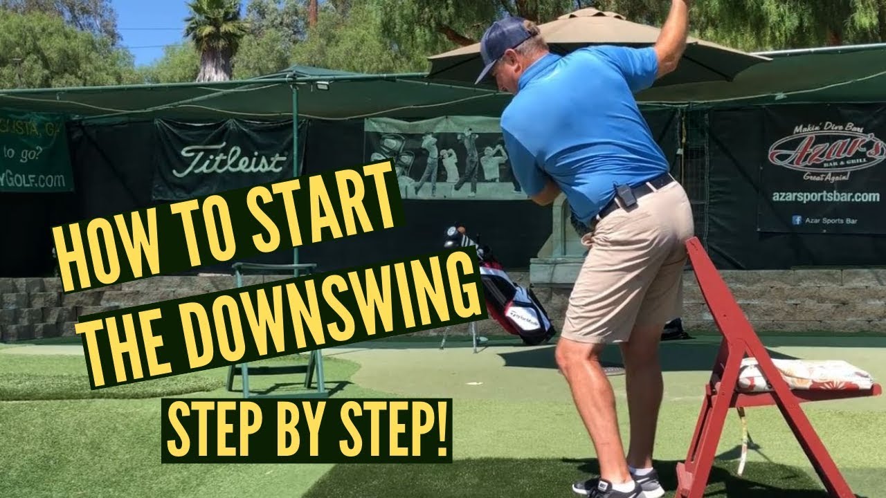 How to Start the Golf Downswing in Detail! YouTube
