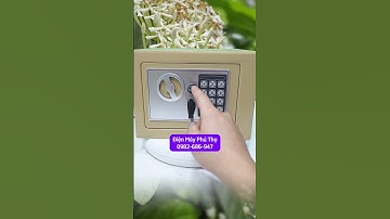 Cách sử dụng két mini #ketmini #ketsatmini #cachsudungketmini