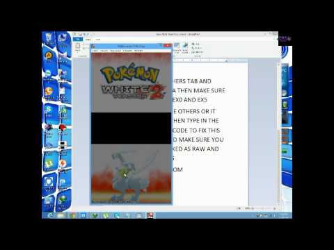 Pokemon Black on No$GBA DS Emulator : Fix and How To