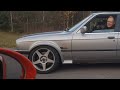 😳Porsche owner gets destroyed by BMW 325iX Turbo. Wait for it LOL.😅Classic E30 race vs 911 GT3 RS