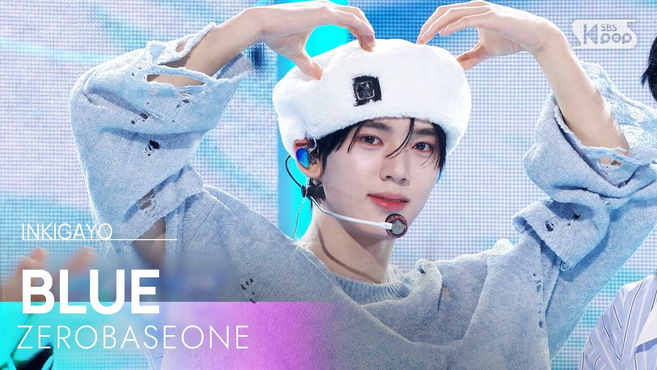ZEROBASEONE (제로베이스원) - BLUE @인기가요 inkigayo 20250302