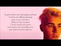 Justin Bieber Get Used To It Lyrics 