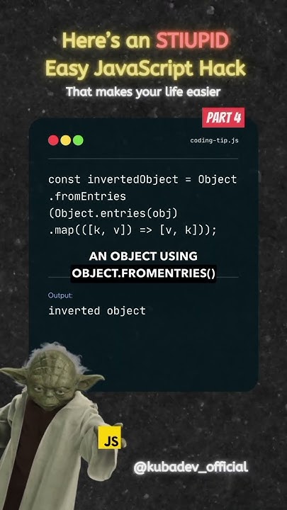 Stupid Easy JavaScript Hack 🤡 - YouTube image.