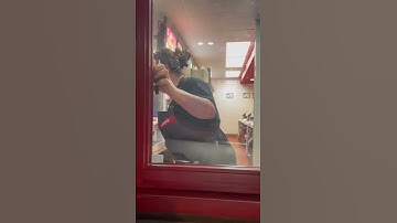 Drive-thru fart spray prank! They don’t get paid enough for this 🤮😂