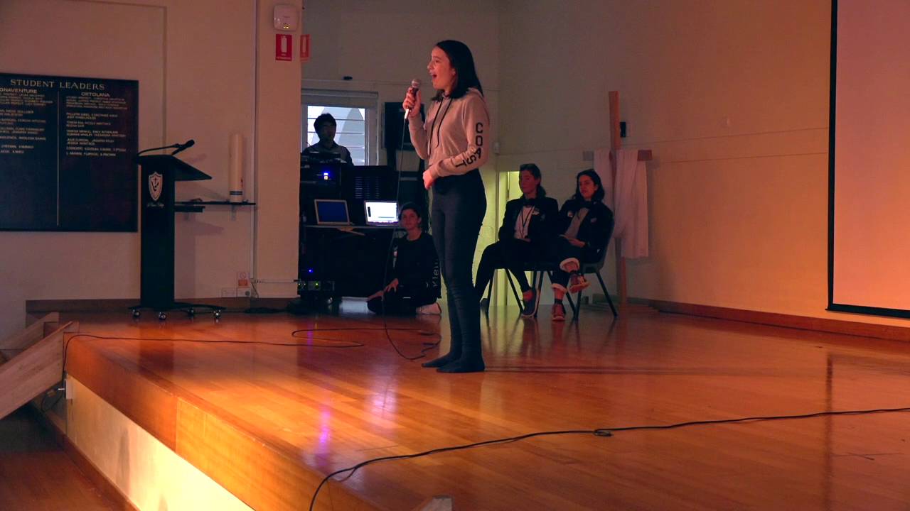 St Clares Got Talent 2nd Place Ruby - Valerie