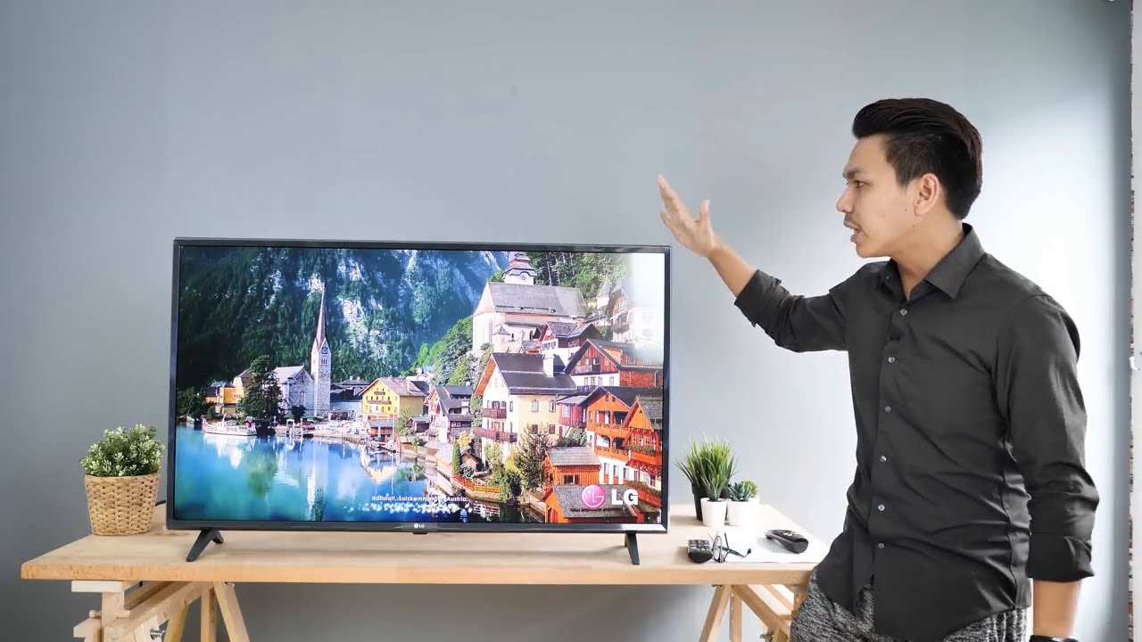 ขนาดทีวี 40 นิ้ว  New 2022  จอเล็กแต่สเป็กอย่างจี๊ด! - LG Smart TV 43LM5700