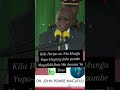 MAGUFULI Nchi Yetu Ni Tajiri Sana Neno La Kujiita Masikini Mlifute Kabisa