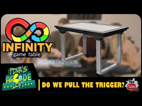 Arcade1Up Infinity Table Kickstarter is LIVE! Do we Pull The Trigger? from PDubs Arcade Loft