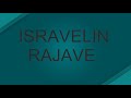 ISRAVELIN RAJAVE with lyrics Mp3 Song