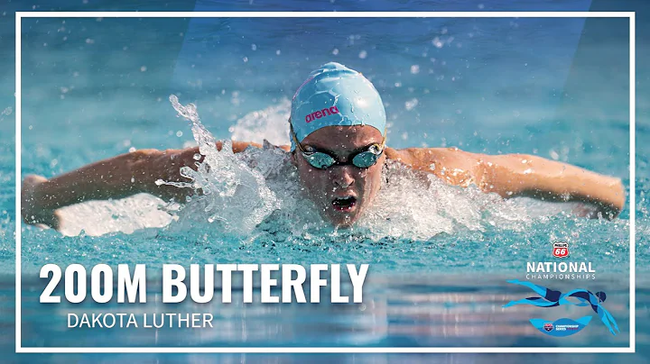 Dakota Luther First in Women's 200 Fly A Final 202...