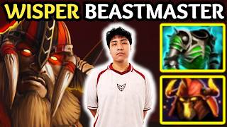🔥 16K MMR Wisper BEASTMASTER Offlane— Constant Map Dominance 🔥