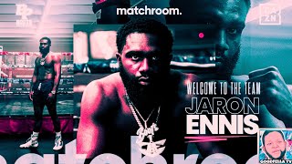 Jaron Boots Ennis Signs Multifight Promotional Deal With Matchroom