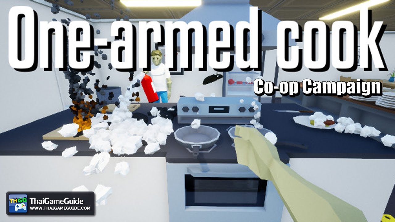 Melhores Jogos Gratis para jogar com amigos - One-Armed Cook #games #j