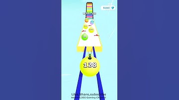 Yoga Ball Run 2048 -  All levels Gameplay Android, IOS gaming