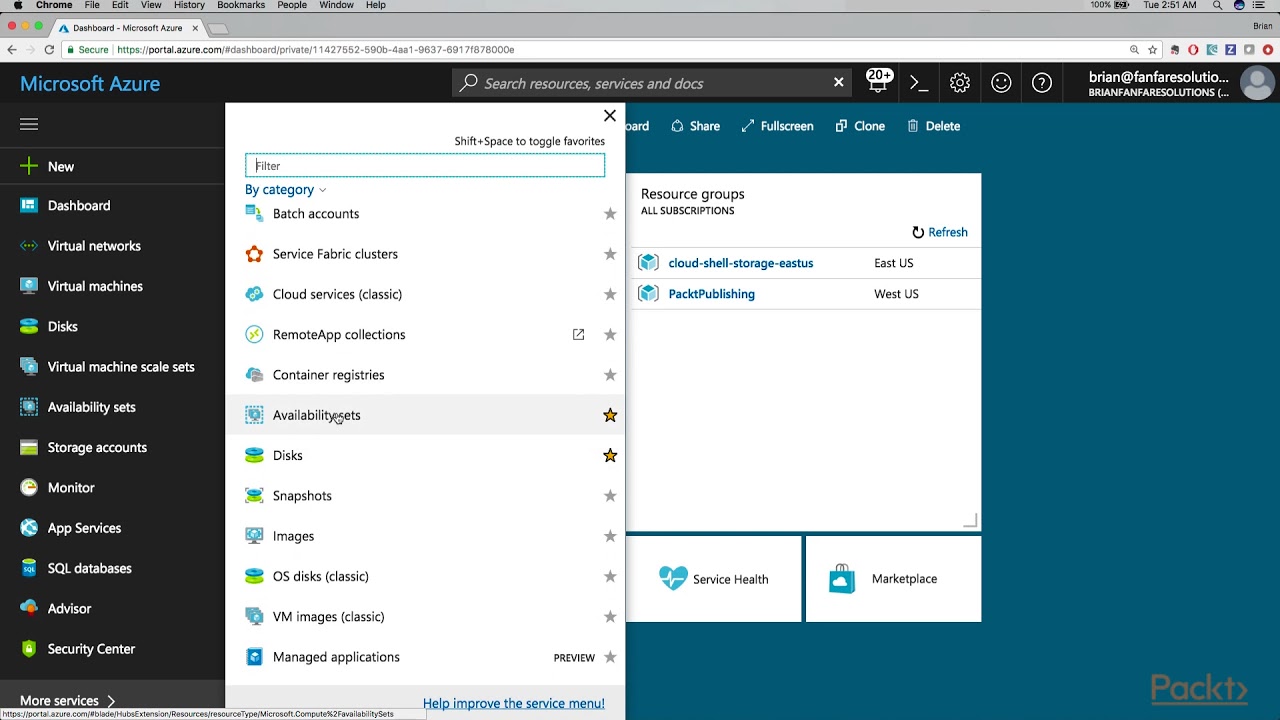 Infrastructure as a Service Solutions with Azure : Azure Compute Overview | packtpub.com