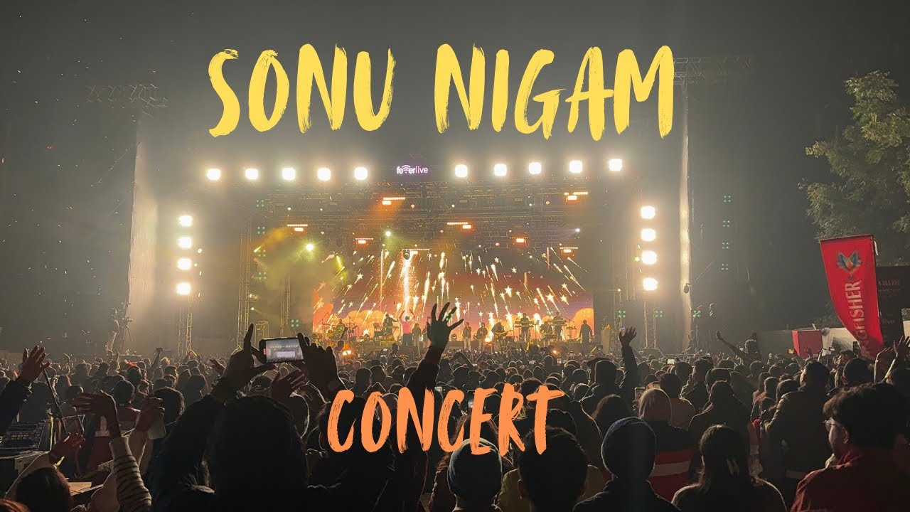 Sonu Nigam Live Concert Guwahati | Hit songs non-stop ❤️