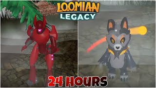 I Hunted 24 Hours in Haunted Village 2023 | Loomian Legacy