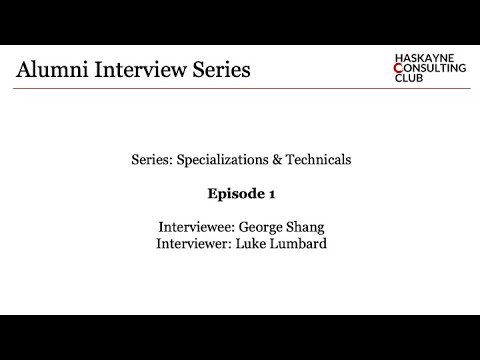 UCCA Alumni Interview Series S2EP1 - George Shang