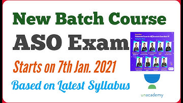New Batch Course for ASO Exam II Unacademy OPSC II Banking with Rajat
