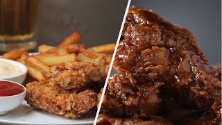 How to Make Crispy Fried Chicken Recipes • Tasty