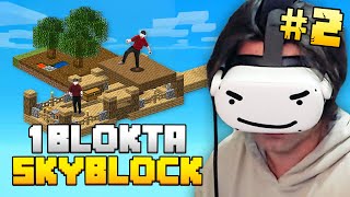 1 BLOKTA SKYBLOCK VR  2.Bölüm