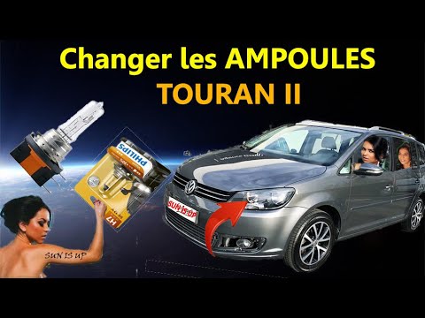 Changer les Ampoules VW Touran II Feu de croisement et Route (Longue portée)  Tutoriel 2010-2015