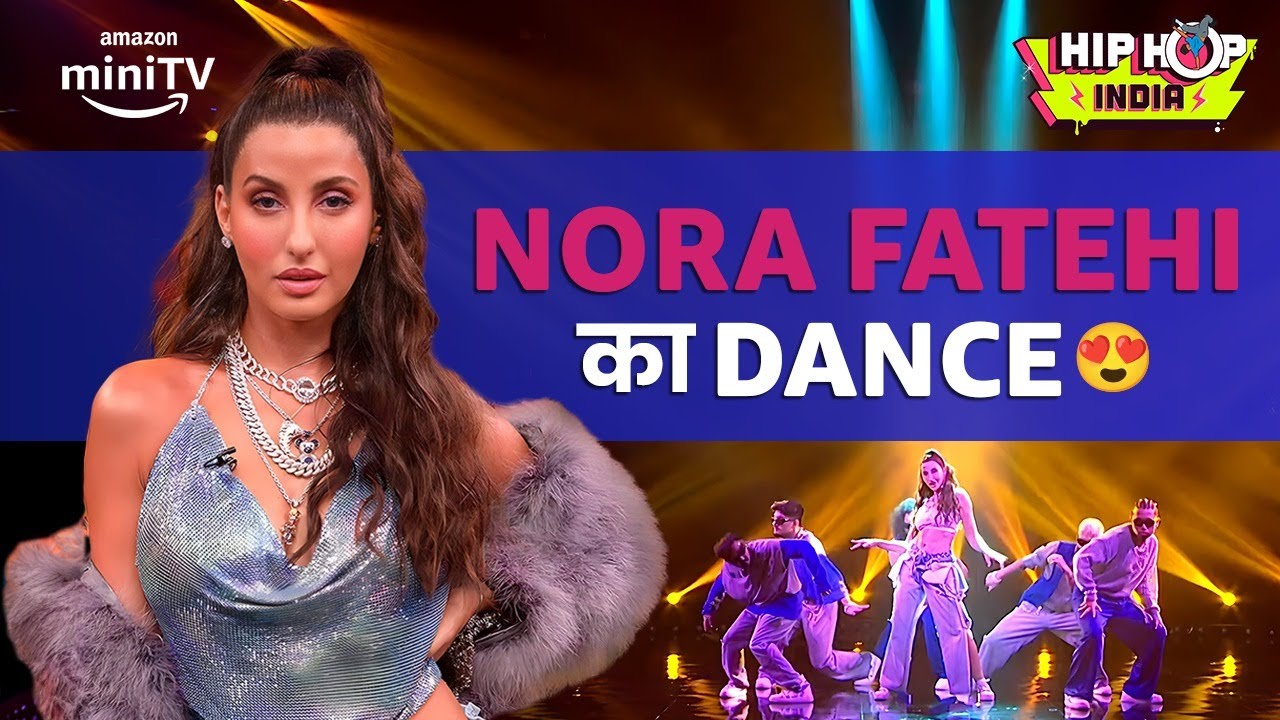Nora Fatehis Dance With UGH  Hip Hop India  Remo DSouza Dharmesh  EP 6  Amazon miniTV