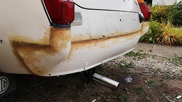 Mgb gt sebring kit how to and guidance part 4: rear valance