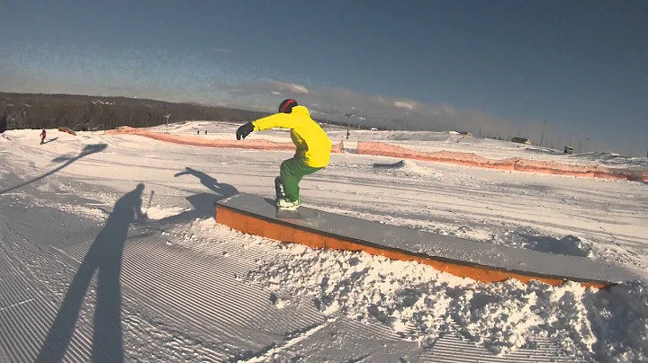 January Snowboarding at The Rock Sports Complex