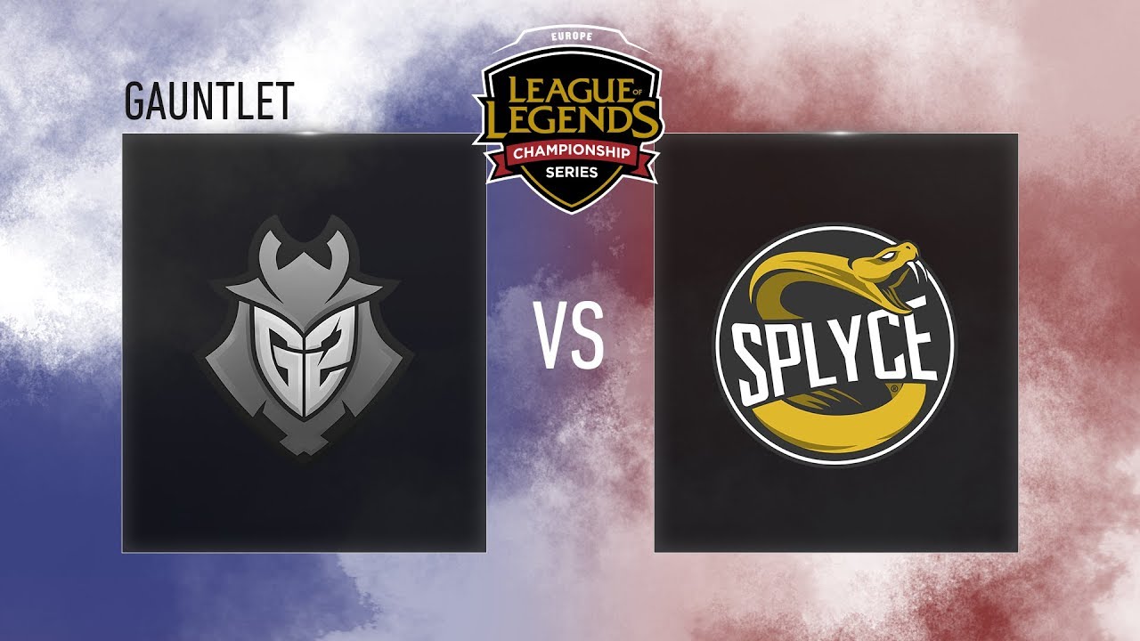 G2 VS SPLYCE | GAUNTLET LCS EU | MAPA 5 | Summer Split [2018]