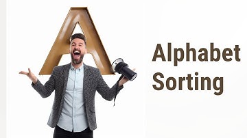 Master the Alphabet: Sorting Single Letters in English
