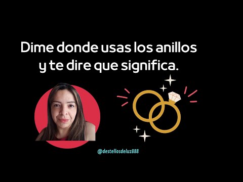 Significado oculto de los anillos según el dedo y la mano en que lo usas.