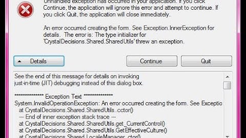 how to solve the type initializer for 