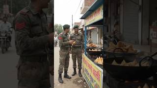 commander ke paise ke khaye samose #yt #army #ai #funny #comedy #viral #shorts #samosa