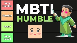 MBTI 16 Personalities - Humbleness | Ranking