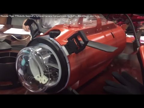 Sous-marin SeaWolf Exploration Thunder Tiger - Jeux et jouets TT Robotix - Miniplanes