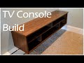 Floating TV Console Build