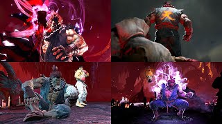 STREET FIGHTER 6 - AKUMA All Secret Supers & Critical Arts @ 4K 60ᶠᵖˢ ✔ Resimi