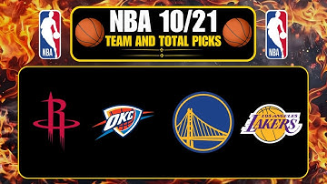 NBA 10/21 Picks! NBA Picks & Predictions 2025-2026