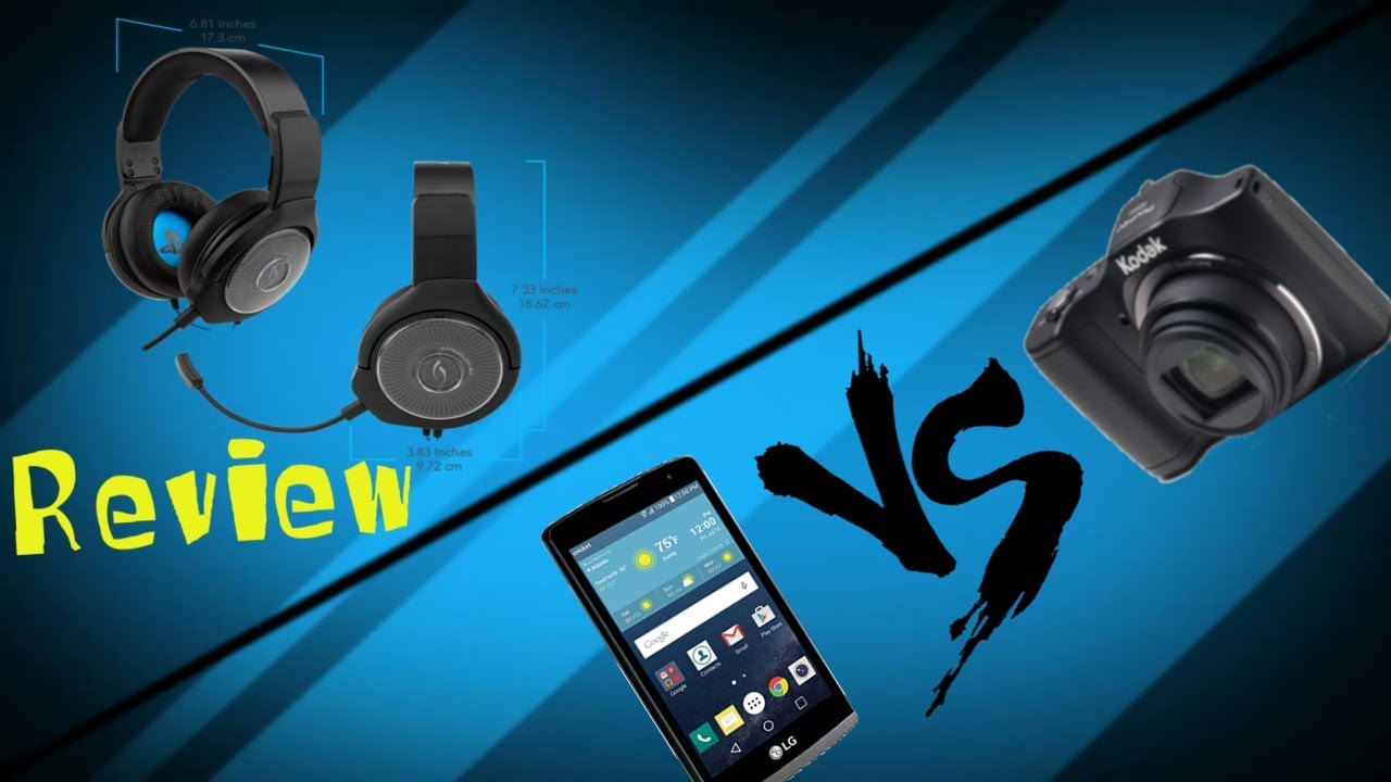 Double Unboxing & Review AG6 PS4 Headset & Kodak PixPro FZ152 YouTube
