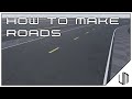 How to use SPLINES to CREATE ROADS in Unreal Engine