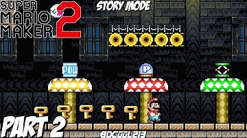 The Keymaster - Super Mario Maker 2 Story Mode Gameplay Walkthrough Part 2