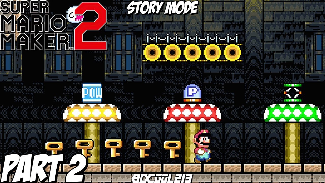 The Keymaster - Super Mario Maker 2 Story Mode Gameplay Walkthrough ...