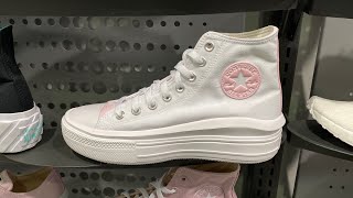 Converse Chuck Taylor All Star Move Womens  (White/Pink Foam/White) - Style Code: 571577C