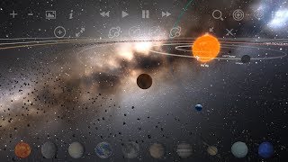 Planetarium 2 - Zen Odyssey (PC) Gameplay - First Look (Just messing with the Solar System!) screenshot 2