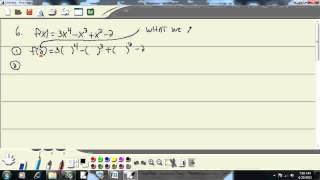 Intermediate Algebra - Final Exam - Fall 2005 - Problem 6