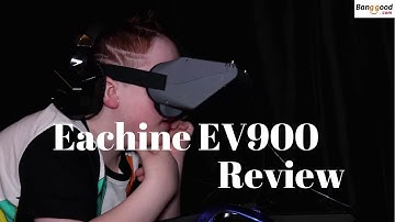 Eachine EV900 1920X1080 HD FPV Goggles Review
