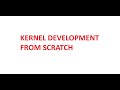 Kernel Development From Scratch - Working on GUI input text areas + components - Part Eight